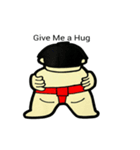 お相撲さんの日常生活。第二弾（個別スタンプ：21）