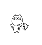 あいさつ！でべそなネコ（個別スタンプ：33）