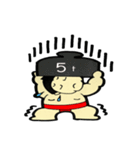 お相撲さんの日常生活。第一弾（個別スタンプ：7）