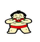 お相撲さんの日常生活。第一弾（個別スタンプ：10）