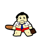 お相撲さんの日常生活。第一弾（個別スタンプ：12）