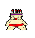 お相撲さんの日常生活。第一弾（個別スタンプ：21）