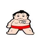 お相撲さんの日常生活。第一弾（個別スタンプ：34）