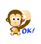お猿のマー君（個別スタンプ：1）