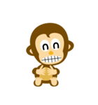 お猿のマー君（個別スタンプ：6）