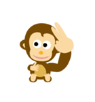 お猿のマー君（個別スタンプ：16）