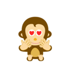 お猿のマー君（個別スタンプ：19）