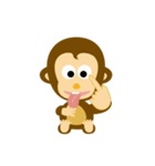 お猿のマー君（個別スタンプ：24）