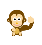 お猿のマー君（個別スタンプ：25）