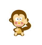 お猿のマー君（個別スタンプ：33）