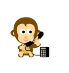 お猿のマー君（個別スタンプ：34）