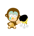 お猿のマー君（個別スタンプ：35）