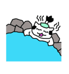 ちょんまげねこ（個別スタンプ：34）