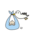 ♡トツキトウカのマタニティ♡（個別スタンプ：1）