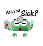 Froggy Life Diary (English Ver.)（個別スタンプ：22）