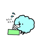 お団子ティッシュくん（個別スタンプ：2）