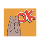 森のくまさん（個別スタンプ：3）