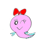おたまじゃくしのタマミちゃん（個別スタンプ：35）