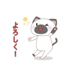 シャムにゃん（個別スタンプ：19）
