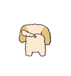 わたしのふわふわわんこ（個別スタンプ：8）