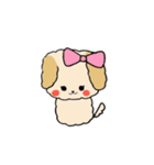 わたしのふわふわわんこ（個別スタンプ：18）