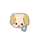 わたしのふわふわわんこ（個別スタンプ：22）
