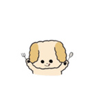 わたしのふわふわわんこ（個別スタンプ：23）