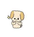わたしのふわふわわんこ（個別スタンプ：30）
