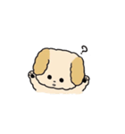 わたしのふわふわわんこ（個別スタンプ：32）