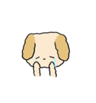 わたしのふわふわわんこ（個別スタンプ：34）