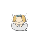 わたしのふわふわわんこ（個別スタンプ：36）