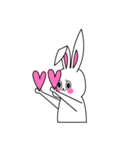lovely rabbit, BunnyBunny（個別スタンプ：1）