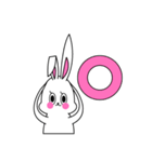 lovely rabbit, BunnyBunny（個別スタンプ：5）