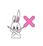 lovely rabbit, BunnyBunny（個別スタンプ：6）
