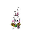 lovely rabbit, BunnyBunny（個別スタンプ：9）