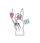 lovely rabbit, BunnyBunny（個別スタンプ：10）