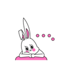 lovely rabbit, BunnyBunny（個別スタンプ：16）