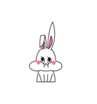lovely rabbit, BunnyBunny（個別スタンプ：17）