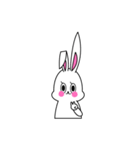 lovely rabbit, BunnyBunny（個別スタンプ：18）