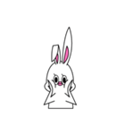 lovely rabbit, BunnyBunny（個別スタンプ：24）