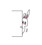 lovely rabbit, BunnyBunny（個別スタンプ：34）