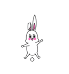 lovely rabbit, BunnyBunny（個別スタンプ：37）