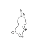 lovely rabbit, BunnyBunny（個別スタンプ：39）