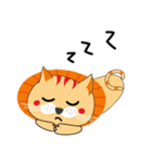 Super Ruffled Cat（個別スタンプ：7）