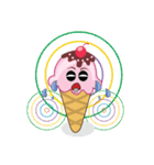 Delicious Cone Ice Cream（個別スタンプ：10）