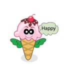 Delicious Cone Ice Cream（個別スタンプ：12）