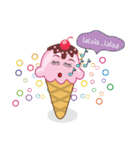 Delicious Cone Ice Cream（個別スタンプ：14）