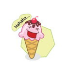 Delicious Cone Ice Cream（個別スタンプ：16）