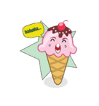 Delicious Cone Ice Cream（個別スタンプ：21）