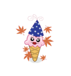 Delicious Cone Ice Cream（個別スタンプ：23）